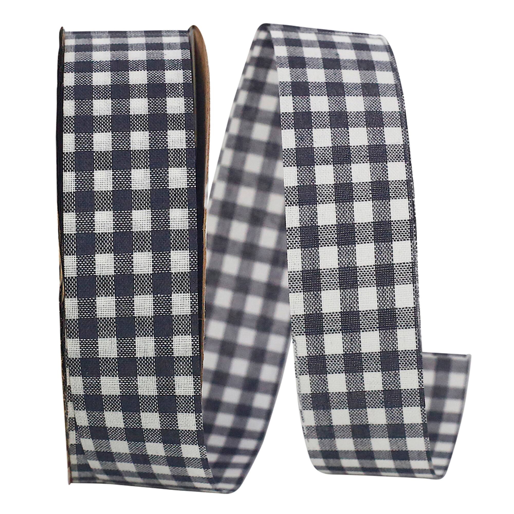 Reliant 7/8" x 25yd. Gingham Ribbon